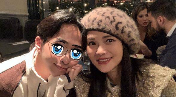 伊能静儿子女装照性感热辣 打扮起来就没女孩子什么事