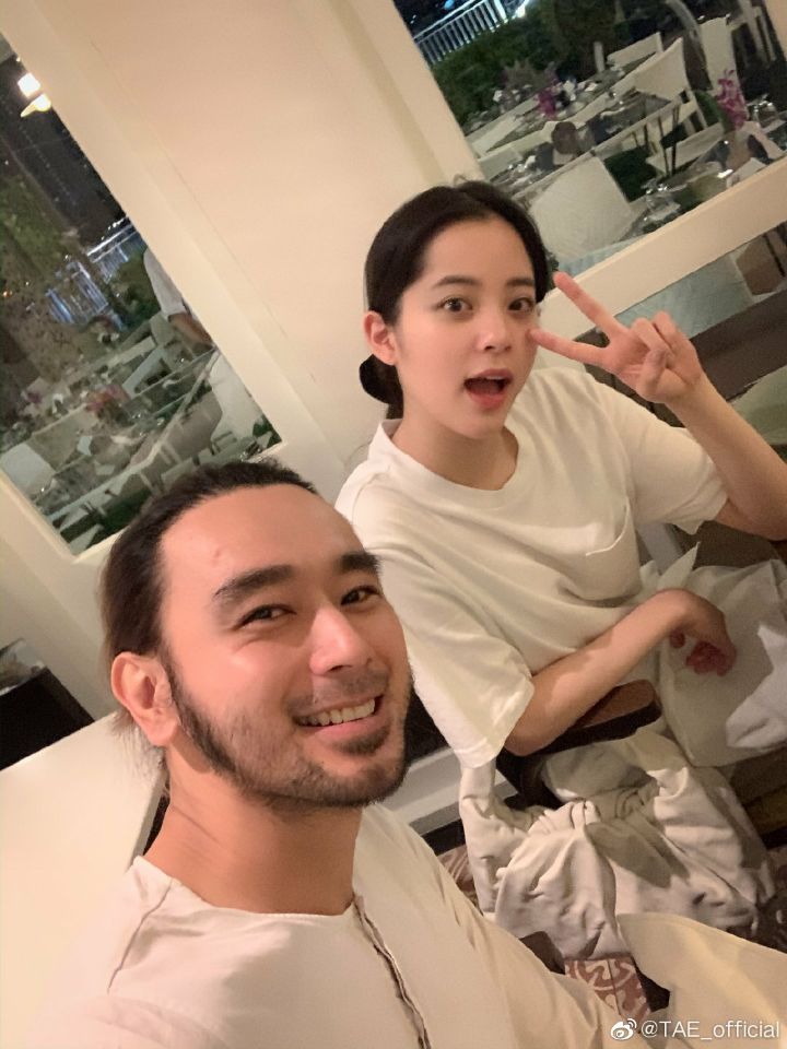 泰国演员TAE竟然是欧阳娜娜干爹 是不是感觉次元壁破了