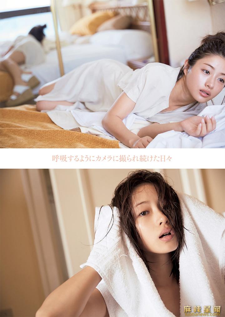 石原里美曝光率高 性感写真霸屏杂志封面