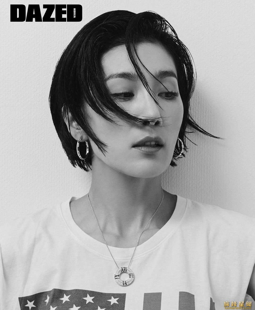 金瑞亨Dazed时尚封面 酷飒迷人帅过男人