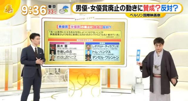男女演员奖歧视问题?柏林影展取消性别分类,寺岛忍唿吁日本跟进引发议论