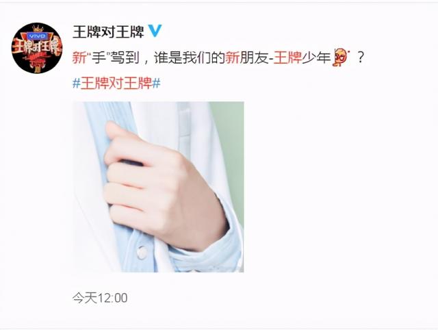王牌对王牌6新加入成员是谁 网友猜测是宋亚轩