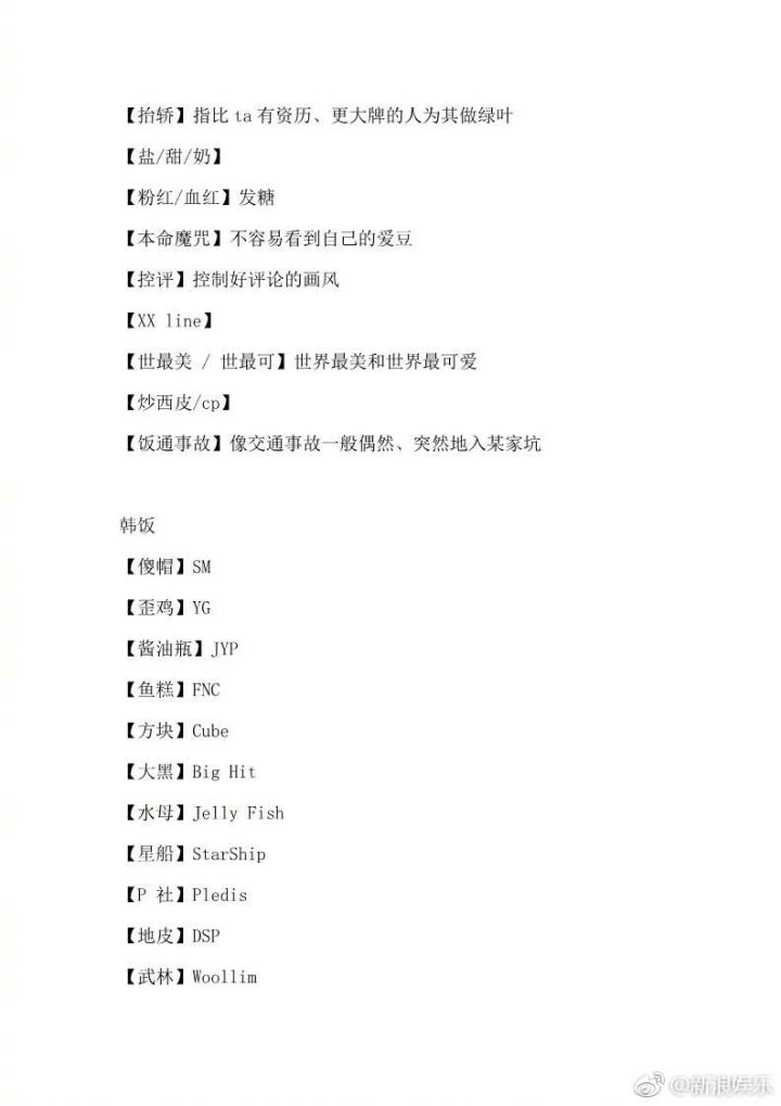 饭圈划水、NCT划、stf、羊骨、画饼是什么意思?来看解答