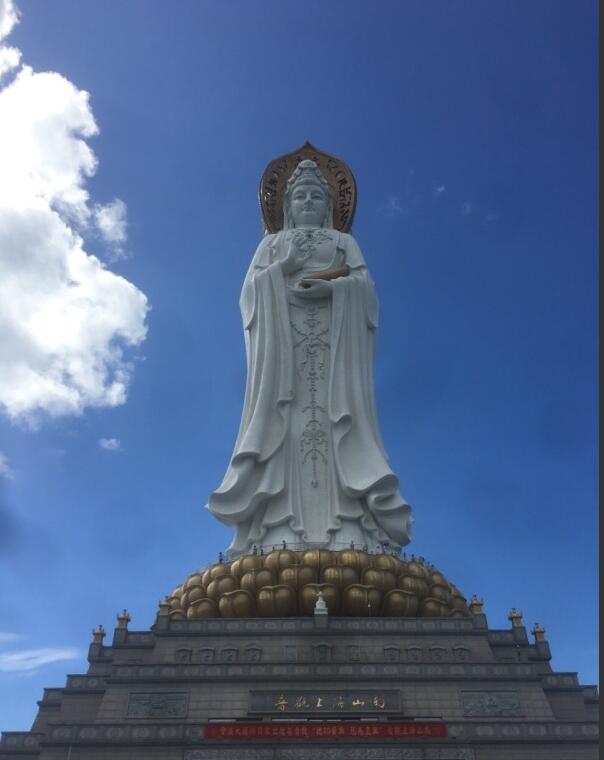 海南南海观音是空心的还是实心的,南海观音为什么是三面?