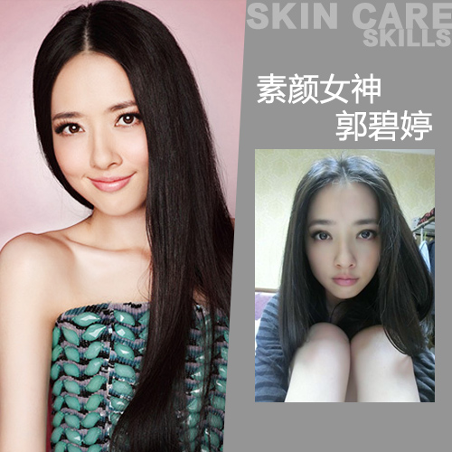 阿娇郭碧婷素颜太抢镜,明星素颜照对比大合集