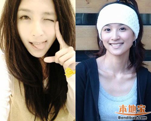 阿娇郭碧婷素颜太抢镜,明星素颜照对比大合集
