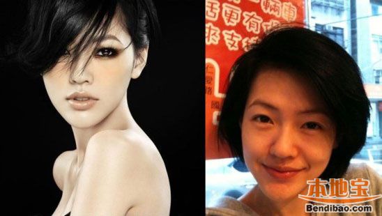 阿娇郭碧婷素颜太抢镜,明星素颜照对比大合集
