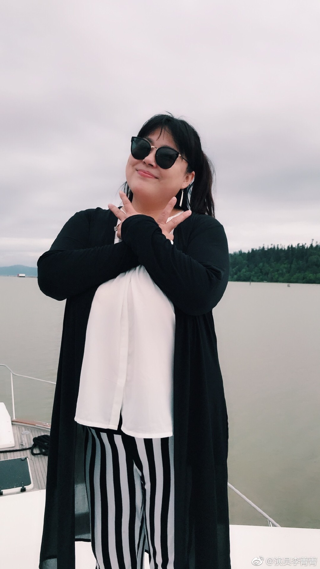 李菁菁第三任老公资料照片,她瘦了的全身照片曝光