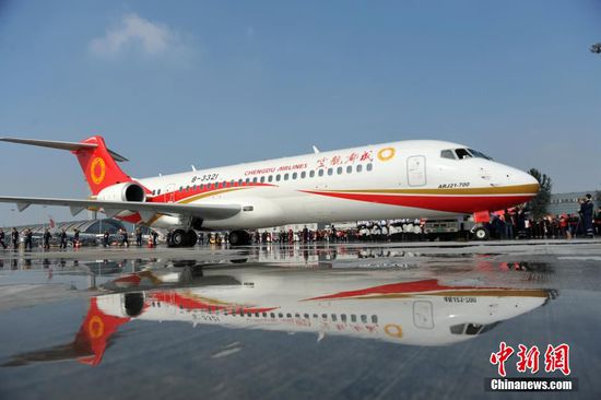 中国首架喷气支线客机ARJ21价格, ARJ21飞机和C919飞机有什么区别?
