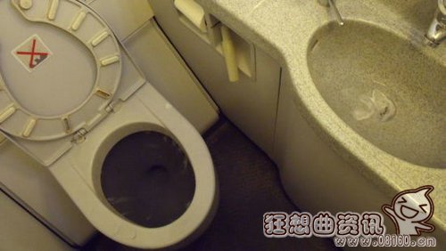 飞机上的粪便怎么处理,教学飞机厕所门怎么开