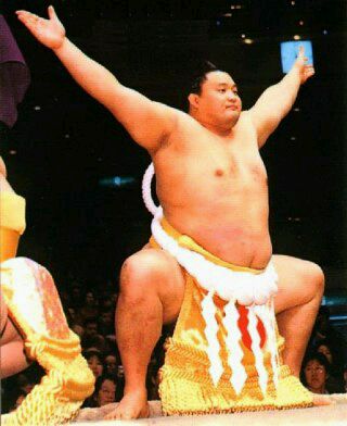 贵乃花减肥之前的照片,日本相扑贵乃花猝死是真的吗?