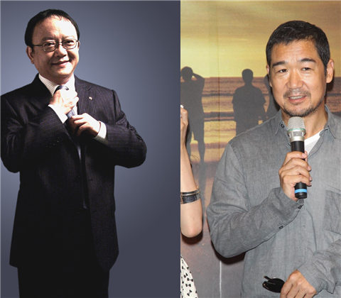纪晓岚和珅重聚画面感人 张国立新节目宣传照似全家福