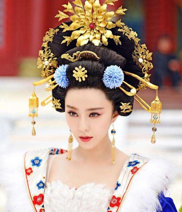 武则天长相容貌复原图,历史上武则天容貌不老真的吗