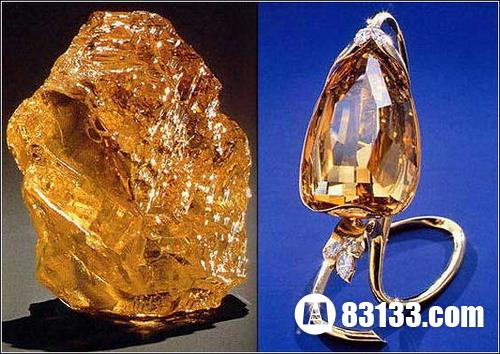 现在钻石最大的产出国是哪个?现存世界最大的钻石戒指是什么?