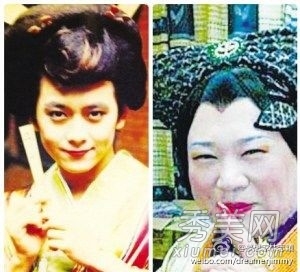 林志颖晒与郭德纲女装对比照:看到我笑翻了