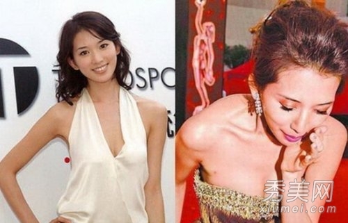杨幂柳岩刘雨欣 G奶女星真假胸器PK