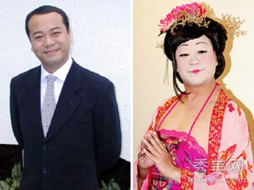 林志颖晒伪娘照惊艳 盘点明星罕见男扮女装照