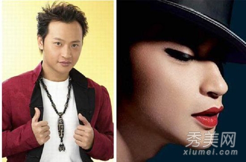 林志颖晒伪娘照惊艳 盘点明星罕见男扮女装照