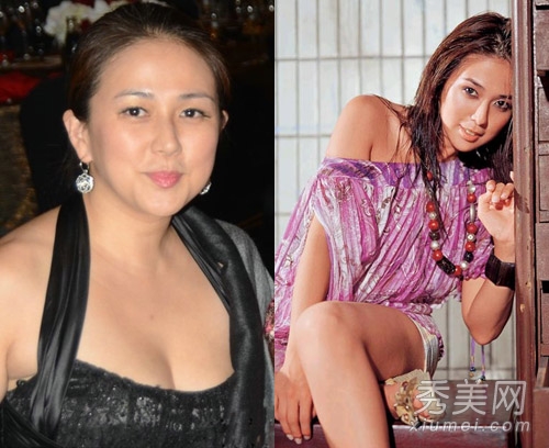 安雅产后暴肥 昔日三级片女星发福变残