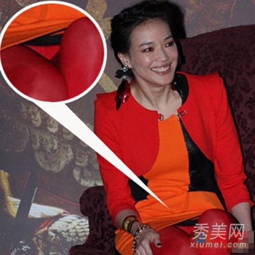 嫩模短裙走光露底 盘点女星春光乍泄图片