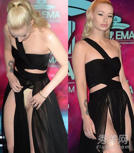 20大女星穿高衩裙 开到胯骨露底