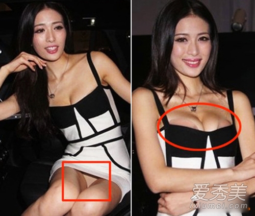 尺度好大!女星当众劈腿春光乍泄太香艳