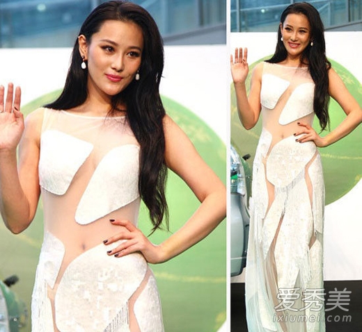 章子怡徐若瑄张馨予 女星穿丁字裤走光好香艳