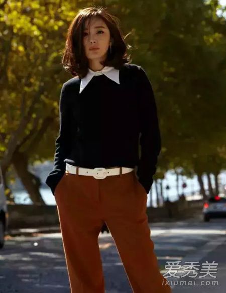 杨幂否认婚变传闻 辣妈街拍时尚养眼_杨幂街拍2015