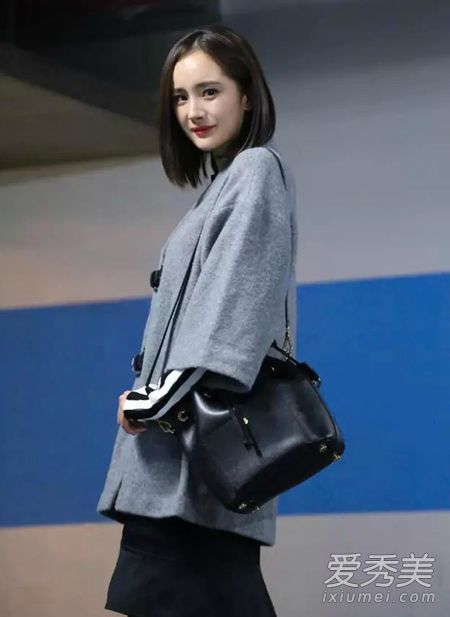 杨幂否认婚变传闻 辣妈街拍时尚养眼_杨幂街拍2015