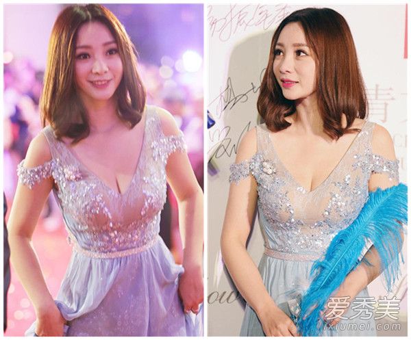 女星低胸透视裙秀美胸好身材 柳岩最性感刘亦菲最清纯
