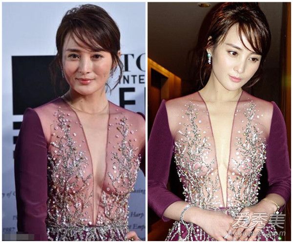 女星低胸透视裙秀美胸好身材 柳岩最性感刘亦菲最清纯
