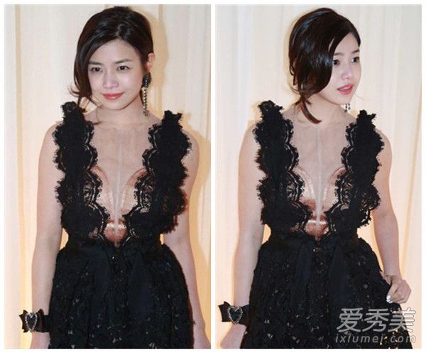 女星低胸透视裙秀美胸好身材 柳岩最性感刘亦菲最清纯