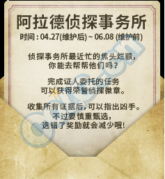dnf凶手是谁 dnf指出凶手奖励介绍