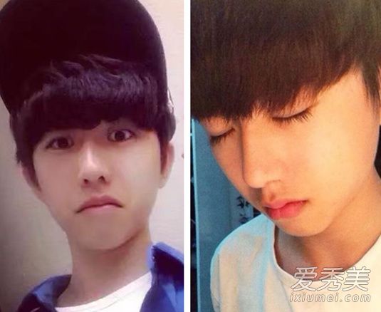 蔡徐坤整容前的图片 旧照酷似王俊凯却将自己整成妖孽?