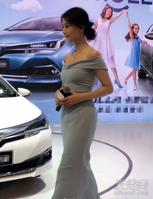 高圆圆现身车展是怎么回事 高圆圆现身车展照片曝光