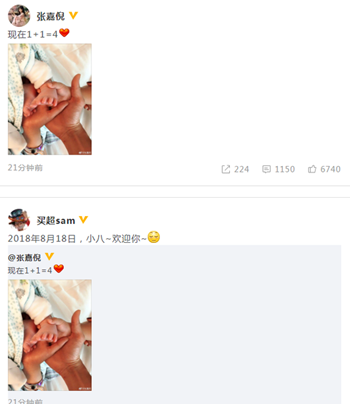 张嘉倪诞下二胎是怎么回事 张嘉倪诞下二胎是男孩还是女孩
