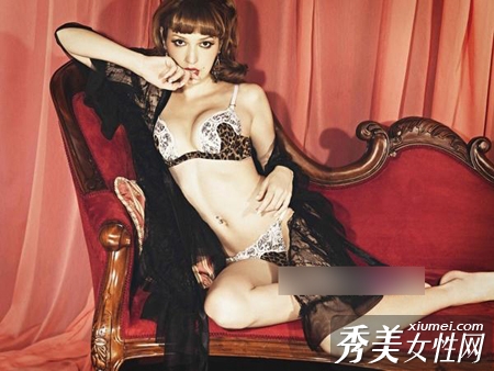 D罩杯美少女藤井莉娜极度惹火内衣大片