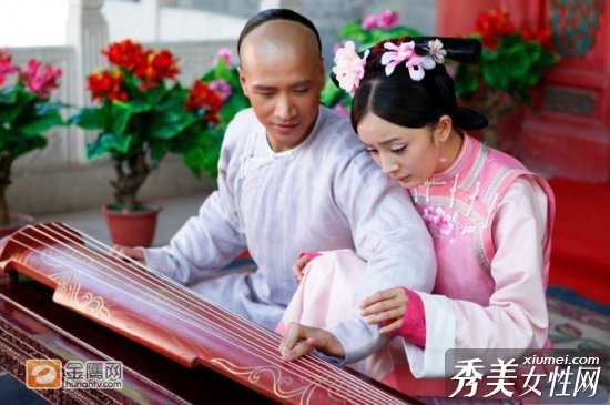 《宫锁心玉》杨幂冯绍峰新婚吻照曝光