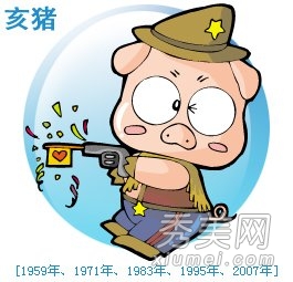 12生肖2013年运程——生肖猪运势