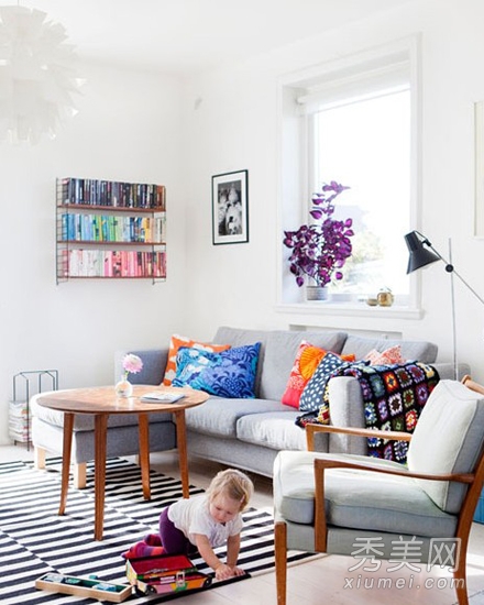 10个魅力北欧风格客厅装修效果图