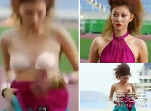 花花公子女郎礼服下滑泄春光 国内外女星走光图集
