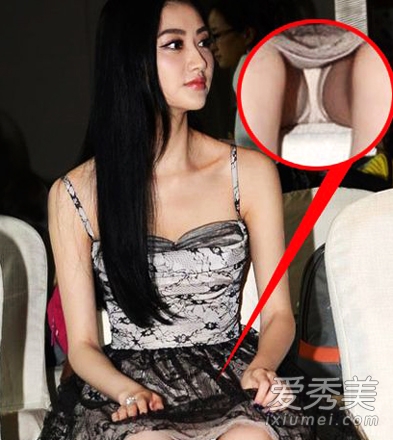 刘诗诗韩雪不慎泄春光 清纯女星走光尴尬瞬间