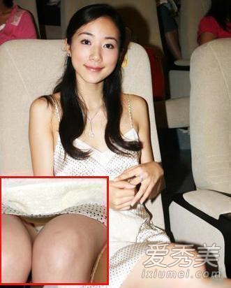 刘诗诗韩雪不慎泄春光 清纯女星走光尴尬瞬间