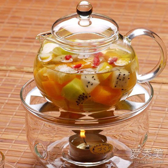 自制水果减肥茶 冬季刮油清肠全靠它_水果茶的做法和配方