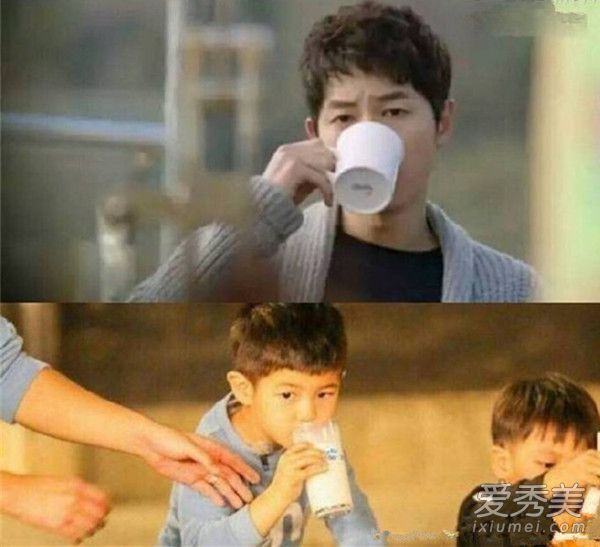 安吉有多像东北宋仲基?看完对比照不得不信_沙溢儿子照片