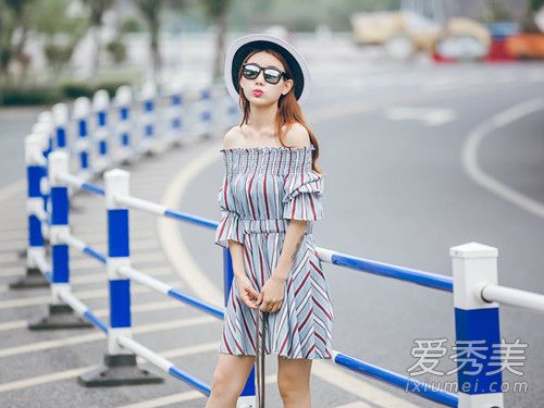 一字肩衣服如何固定住不往上跑 一字肩衣服老是往上跑怎么办