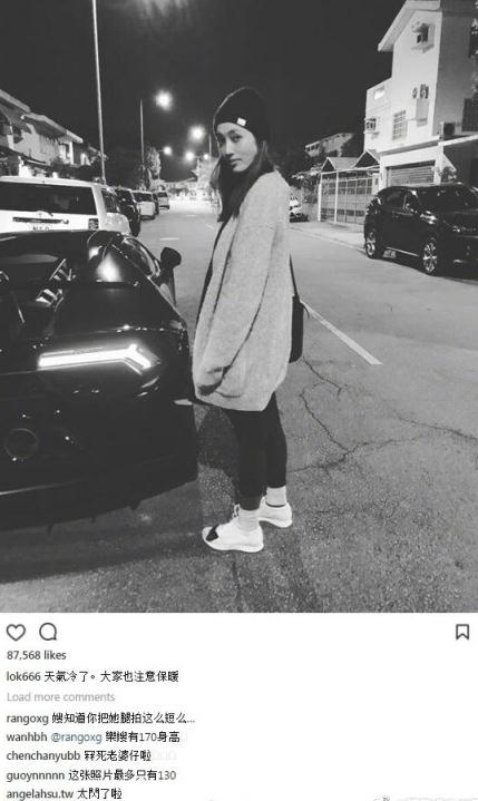 余文乐晒老婆照片 王棠云身高体重多少