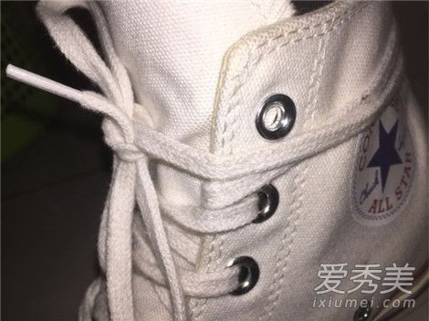 匡威高帮鞋带绑到后面 匡威高帮怎么系鞋带好看