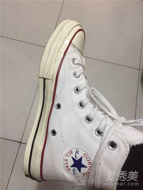 匡威高帮鞋带绑到后面 匡威高帮怎么系鞋带好看