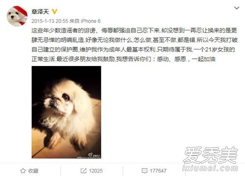 章泽天狂删微博 唯独留下这5条微博有何深意?
